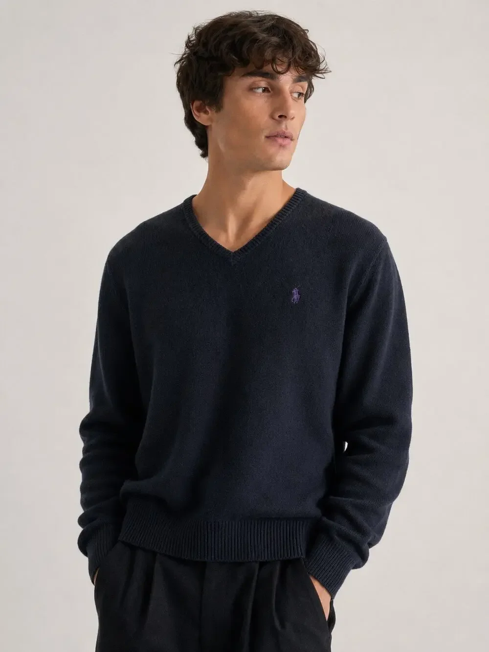 Vintage Polo Ralph Lauren Lambswool V-Neck Sweater